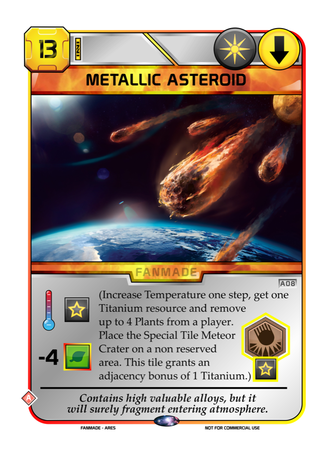 Metallic Asteroid