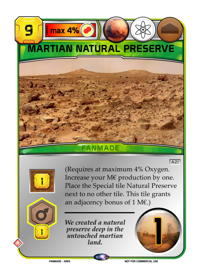 Martian Natural Preserve