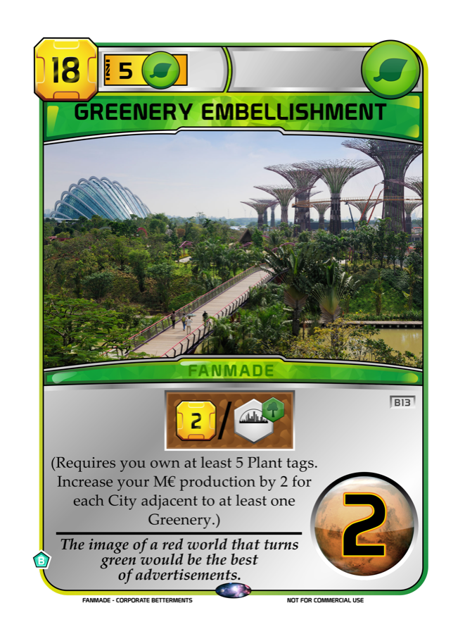 Greenery Embellishment
