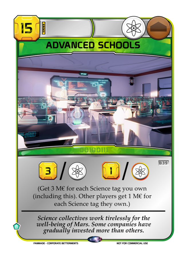 Advanced Schools