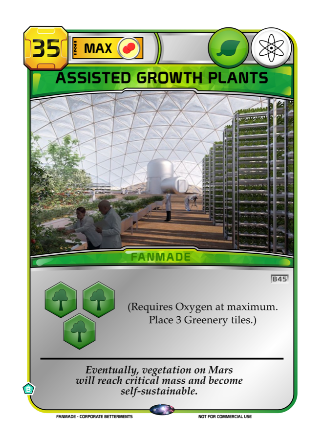 Assisted Growth Plants
