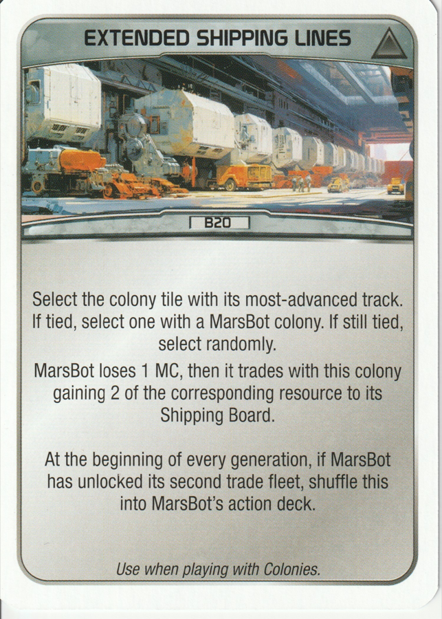 Extended Shipping Lines