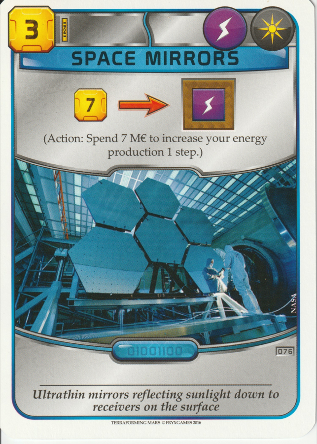 Space Mirrors