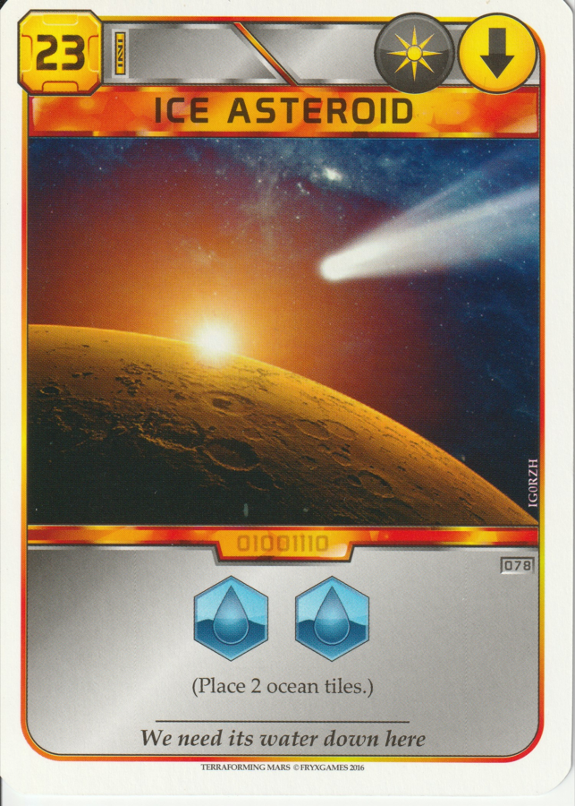 Ice Asteroid