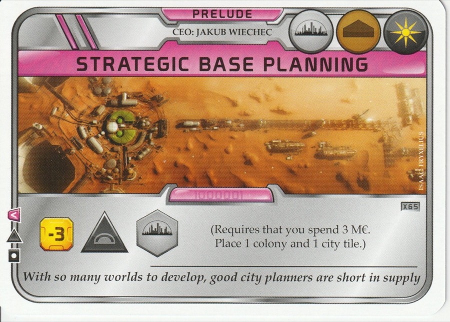 Strategic Base Planning