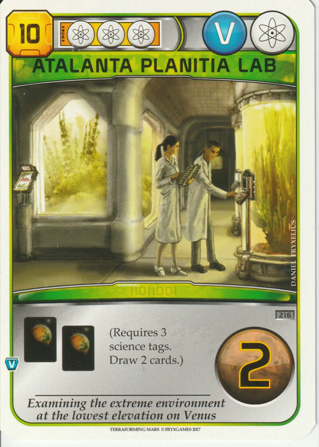 Atalanta Planitia Lab