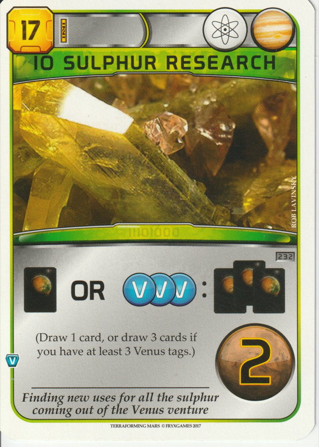 IO Sulphur Research