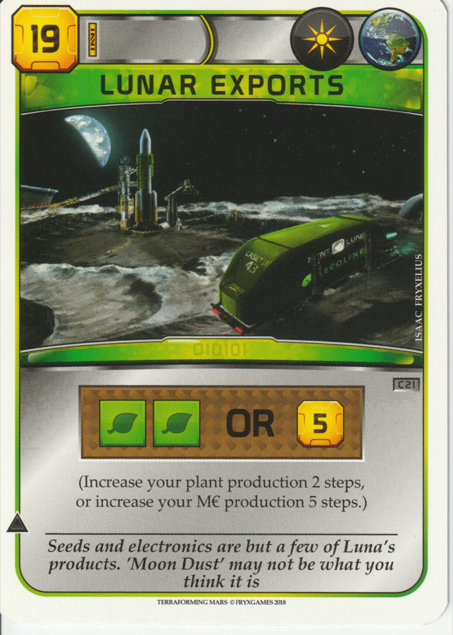 Lunar Exports