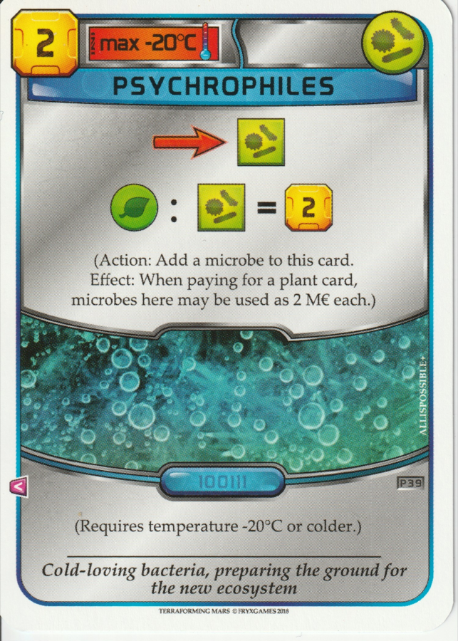 Psychrophiles