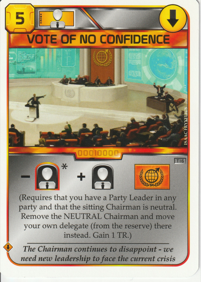 Vote of No Confidence