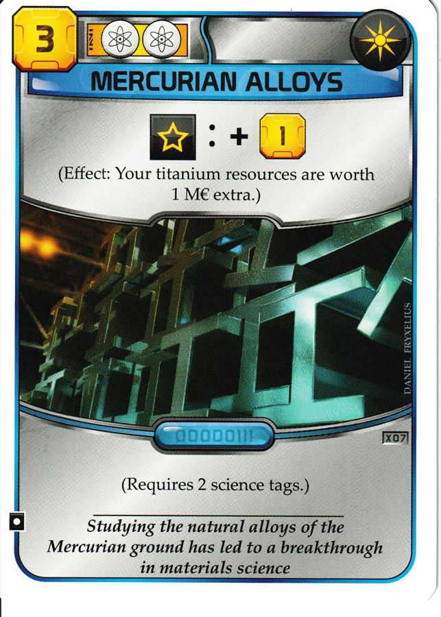 Mercurian Alloys