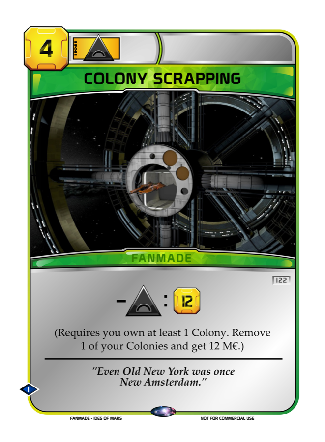 Colony Scrapping