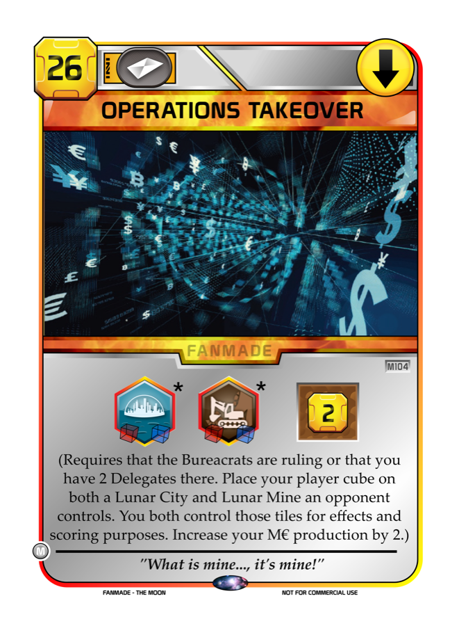 Operations Takeover
