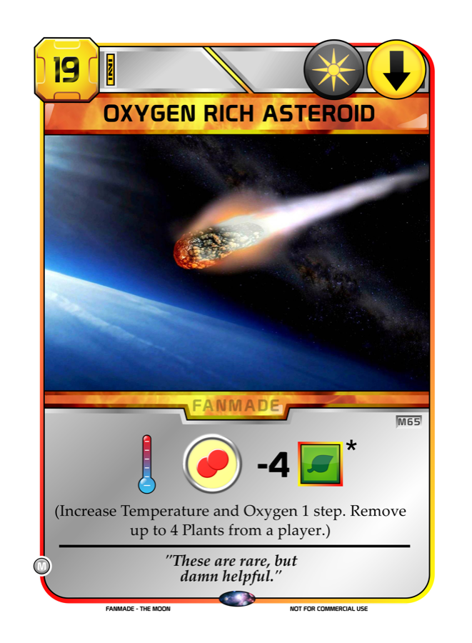 Oxygen Rich Asteroid