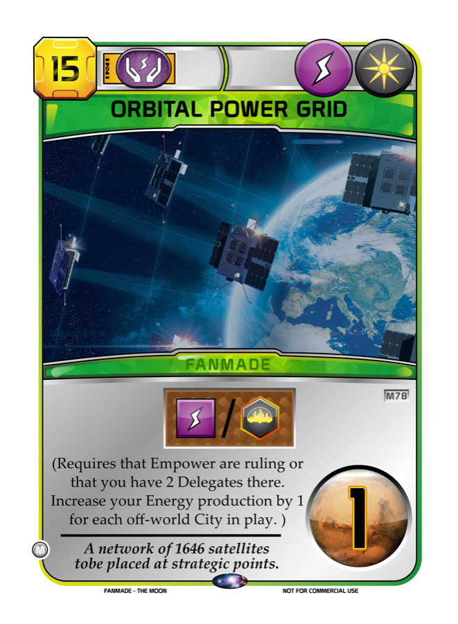 Orbital Power Grid