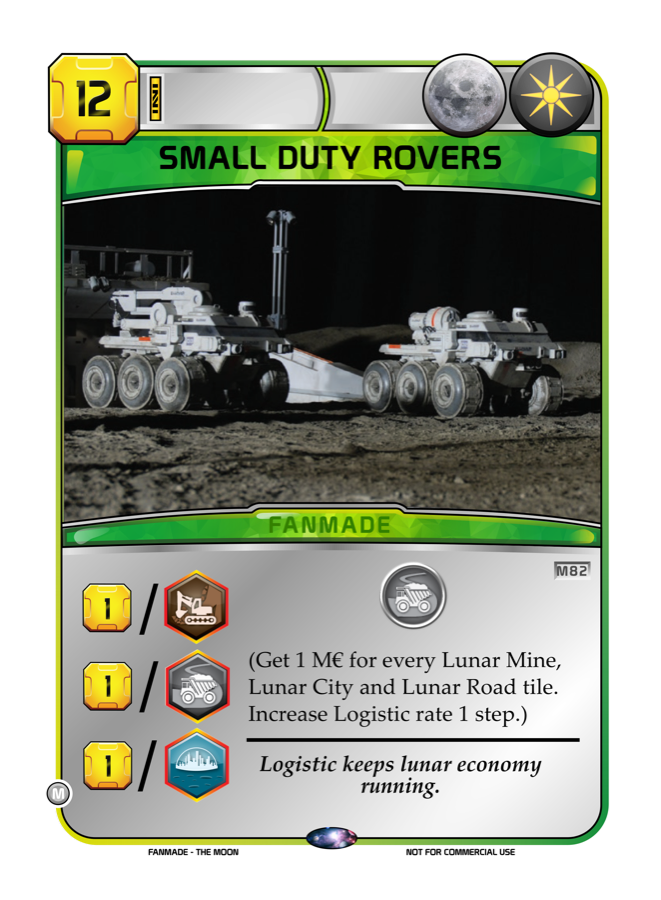 Small Duty Rovers