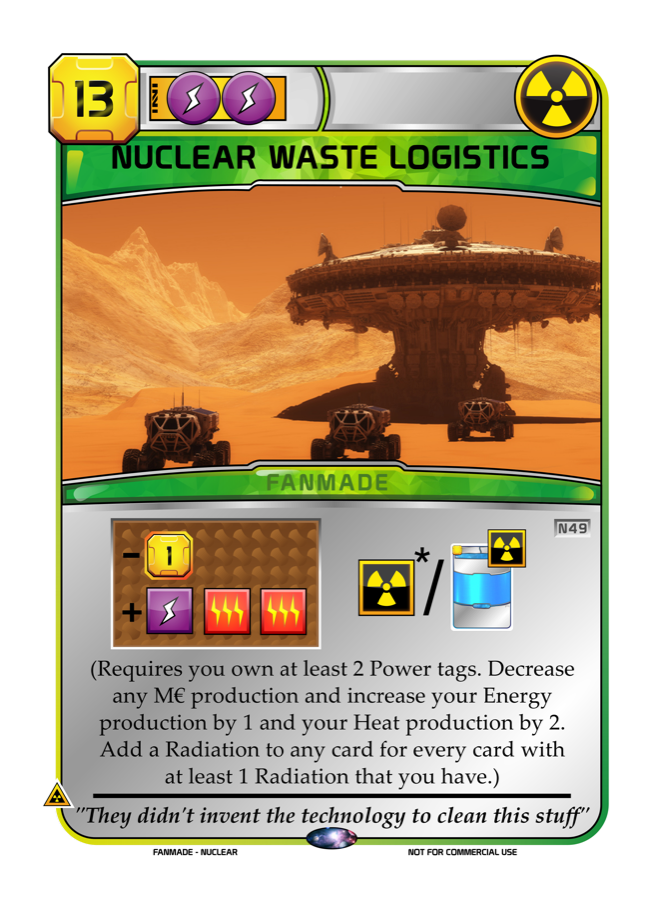 Nuclear Waste Logistics