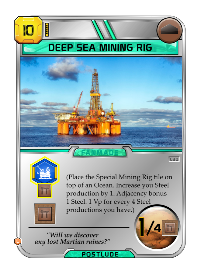 Deep Sea Mining Rig