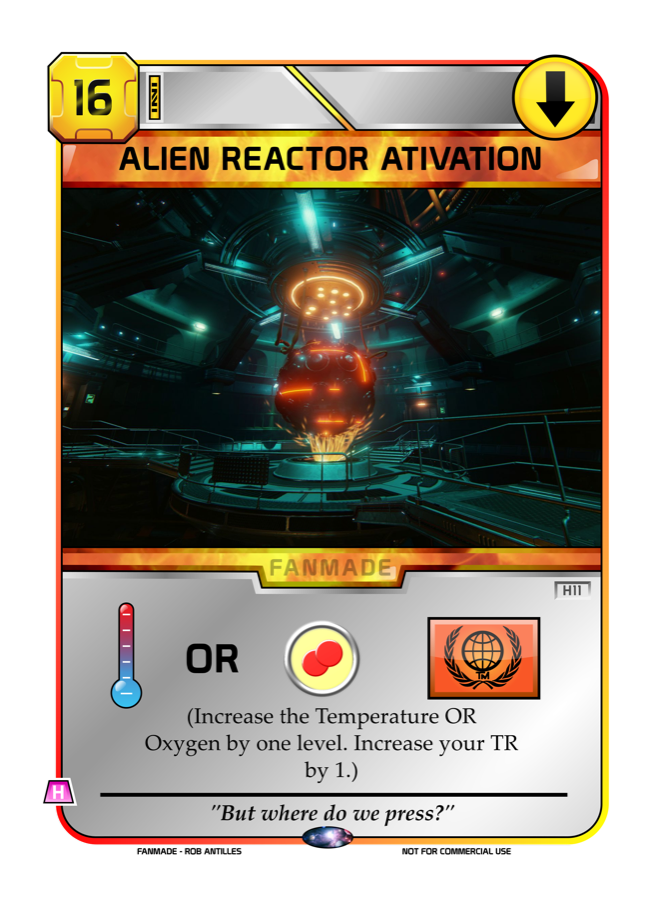 Alien Reactor Ativation