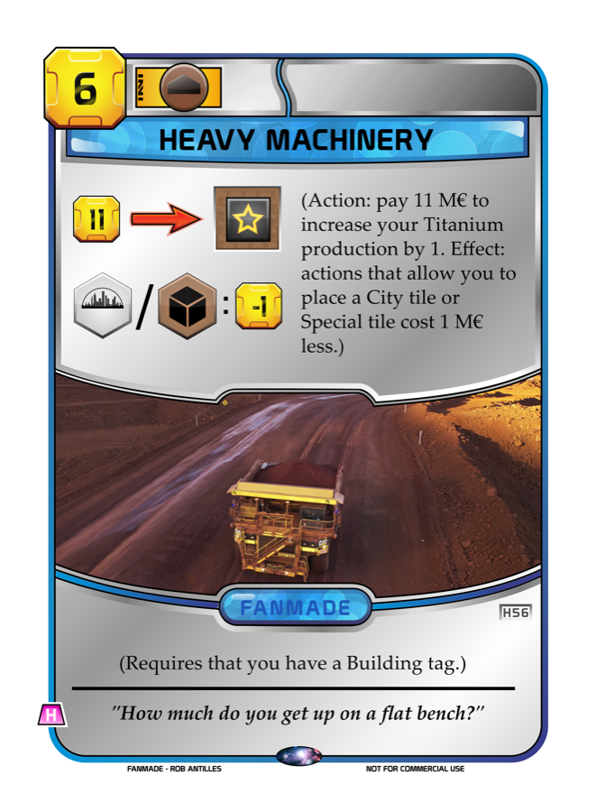 Heavy Machinery