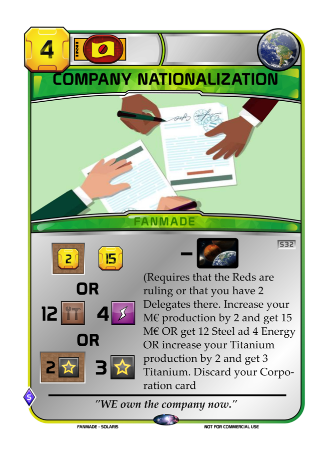 Company Nationalization