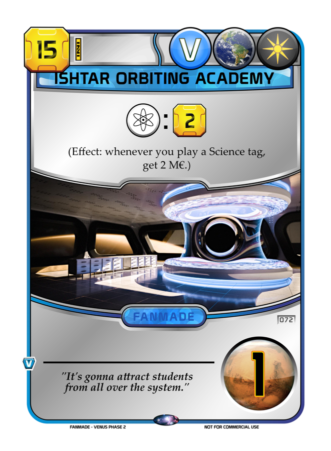 Tshtar Orbiting Academy